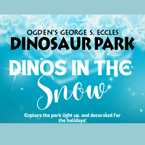 dinos in the snow logo